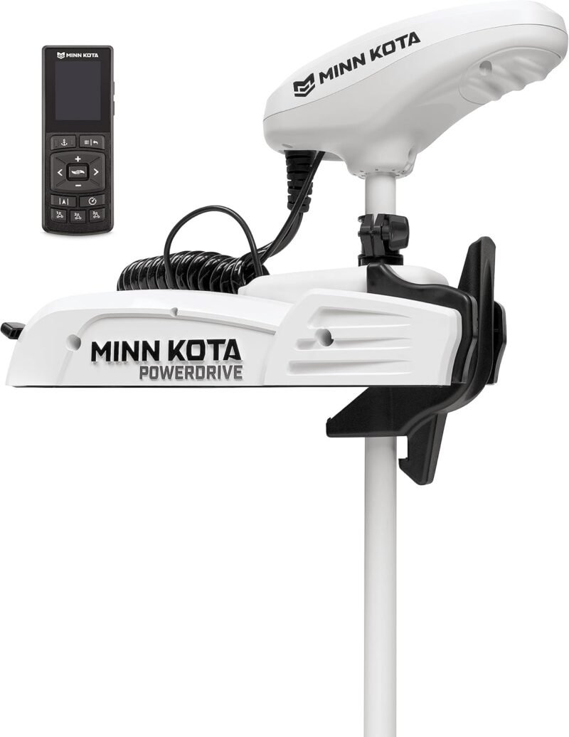 Minn Kota 1363586 Riptide PowerDrive Bow-Mount Trolling Motor with Wireless Remote, 70 Lb. Thrust, 54 in. Shaft, Saltwater - Image 2